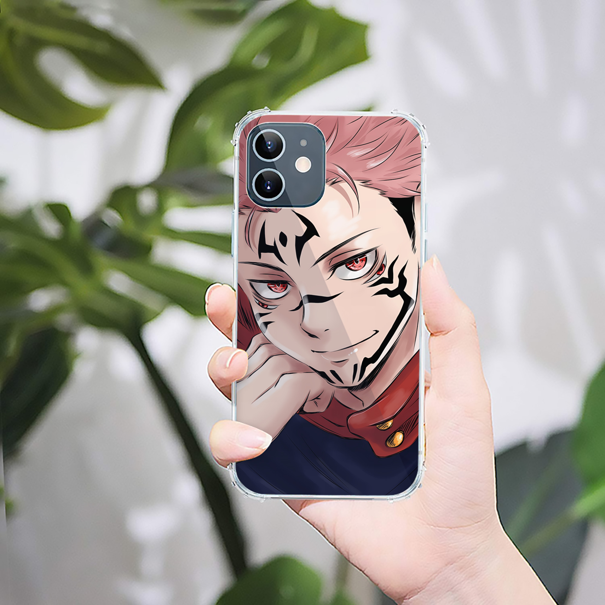 （画像用） SPY×FAMILY间谍家家酒 【iPhone 12シリーズ対応】透明スマホケース（クリアソフトケース）